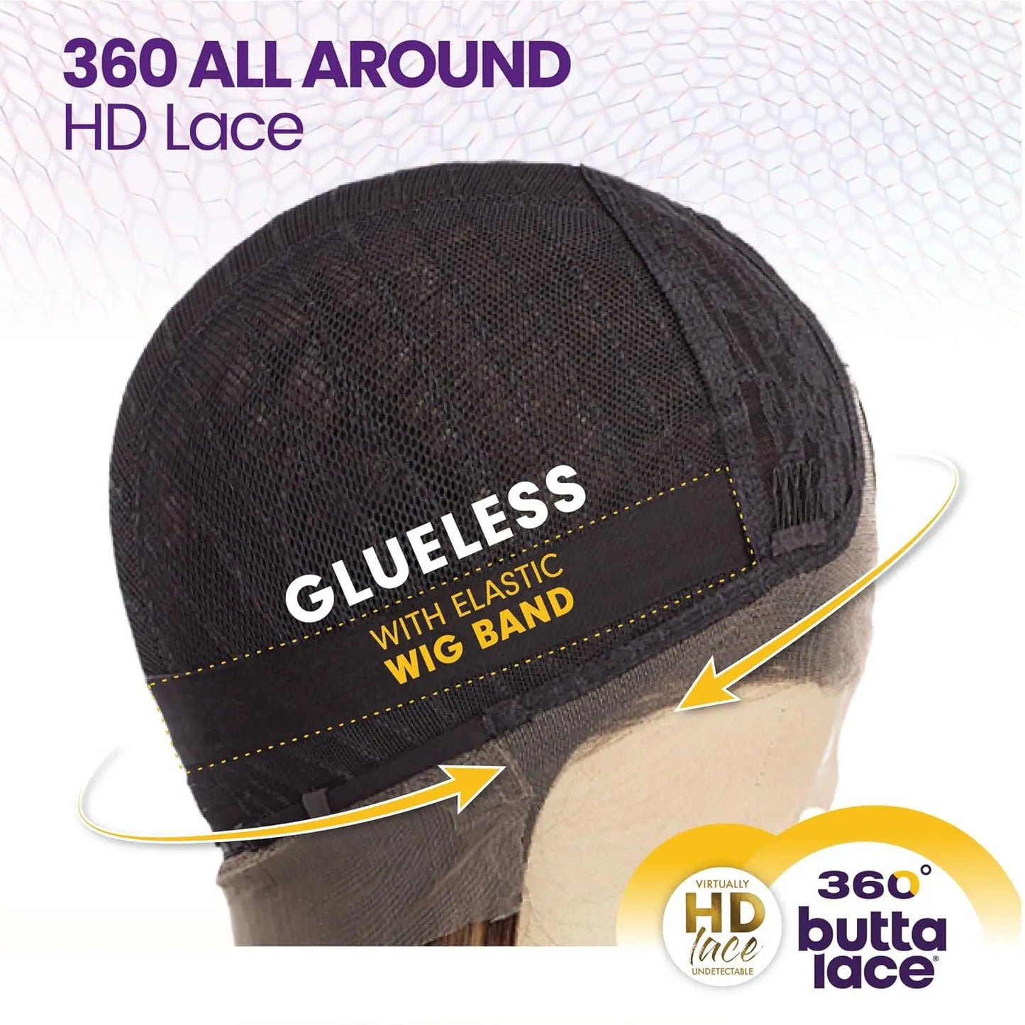 Sensationnel Glueless Butta 360 HD Lace Front Wig Unit 7