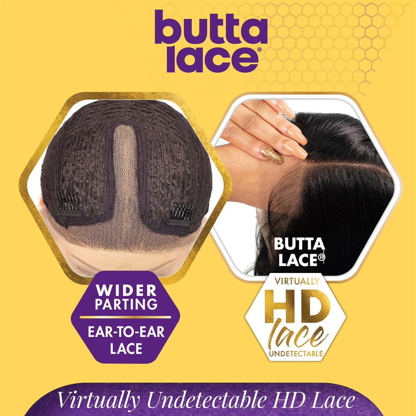 Sensationnel Butta Lace Hd Lace Front Wig Bob With Added Curl