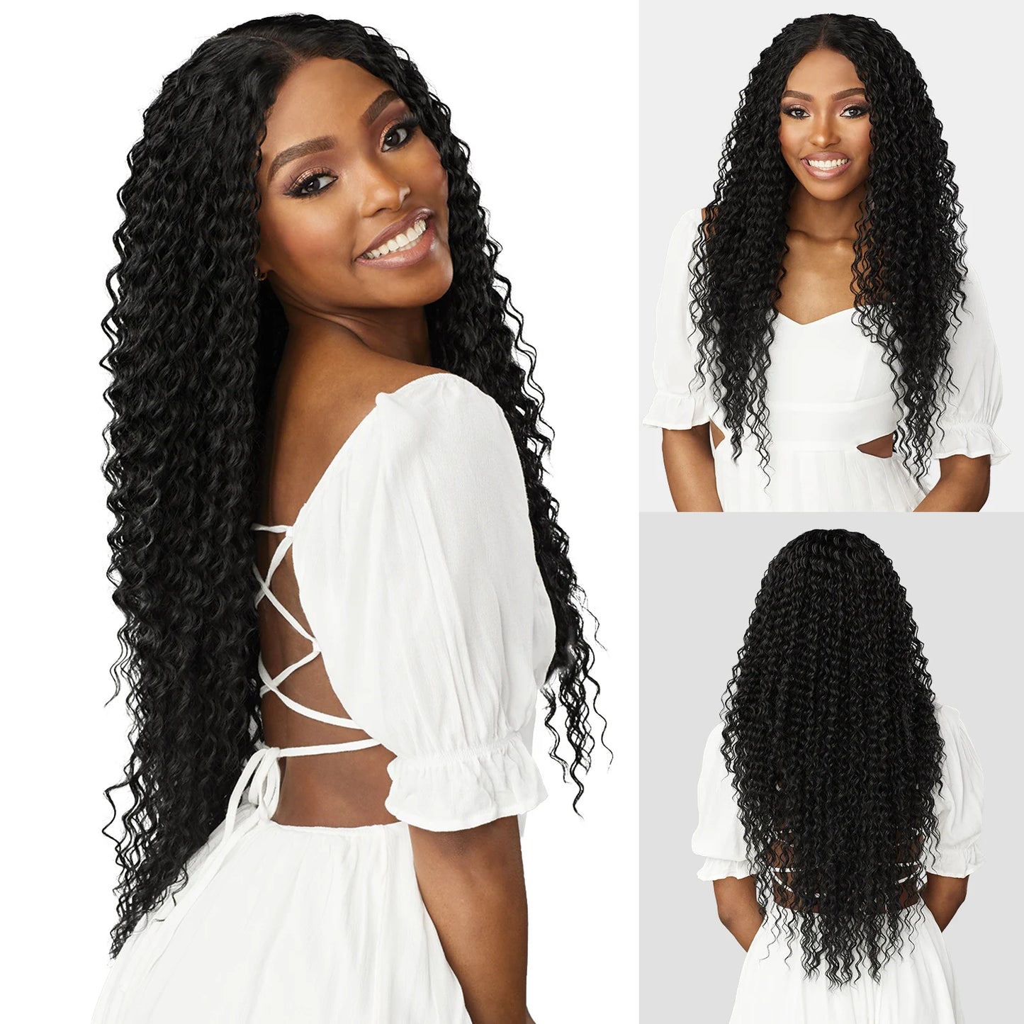 Sensationnel Dashly Lace Front Wig Long Natural Look