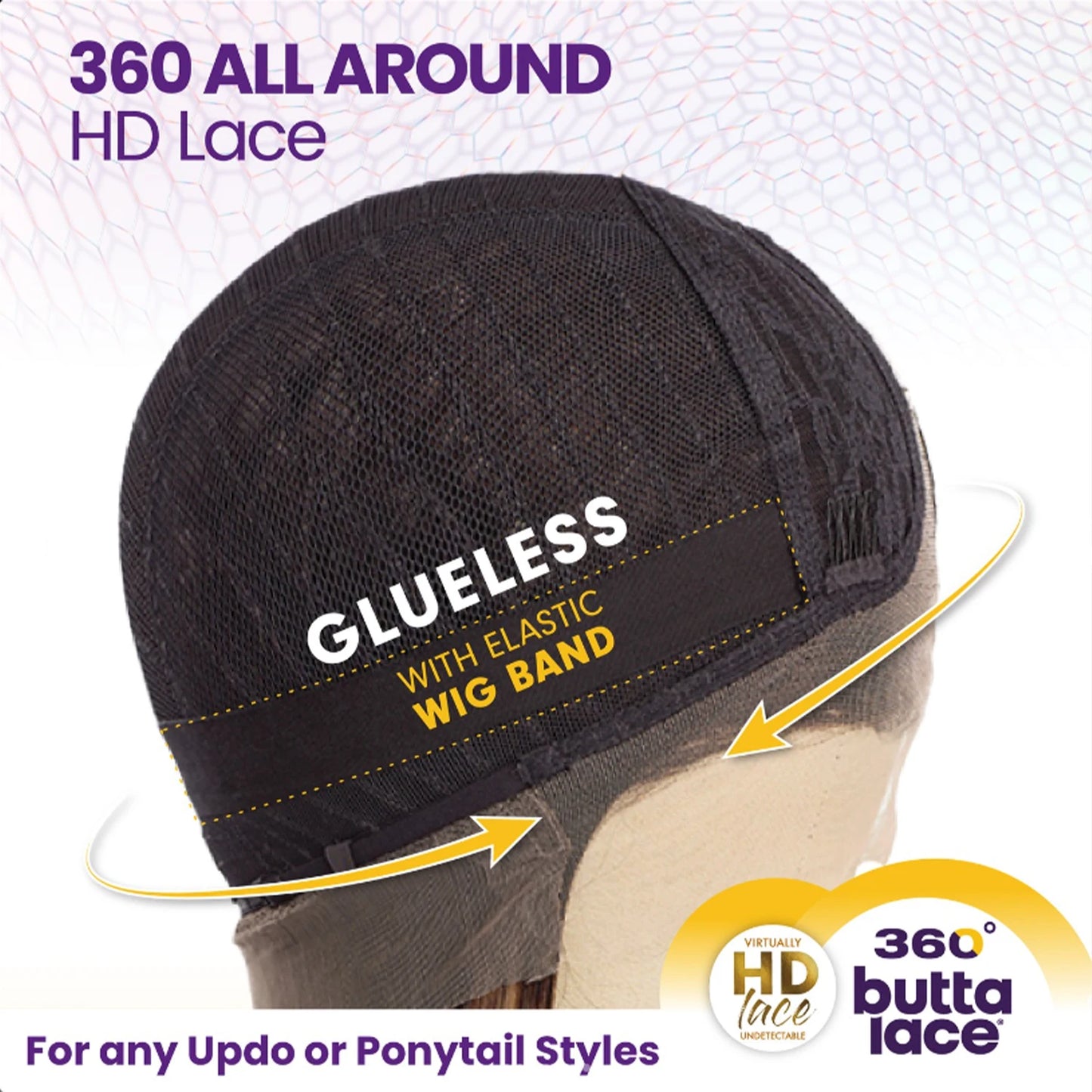 Sensationnel Glueless Butta 360 HD Lace Front Wig Unit 2