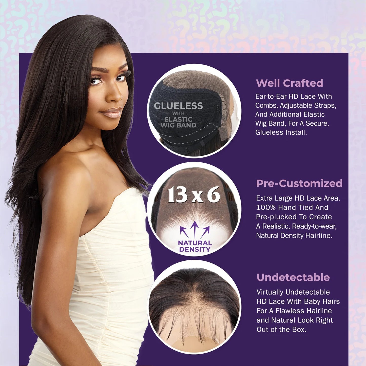 Sensationnel Cloud 9 Laurina HD Lace Front Wig Undetectable