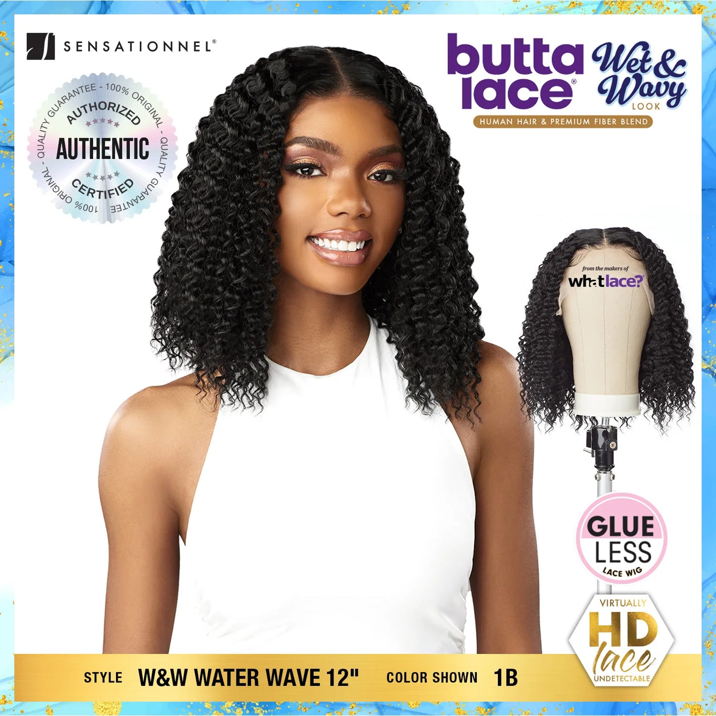 Sensationnel HD Lace Front Wig Butta Lace Water Wave