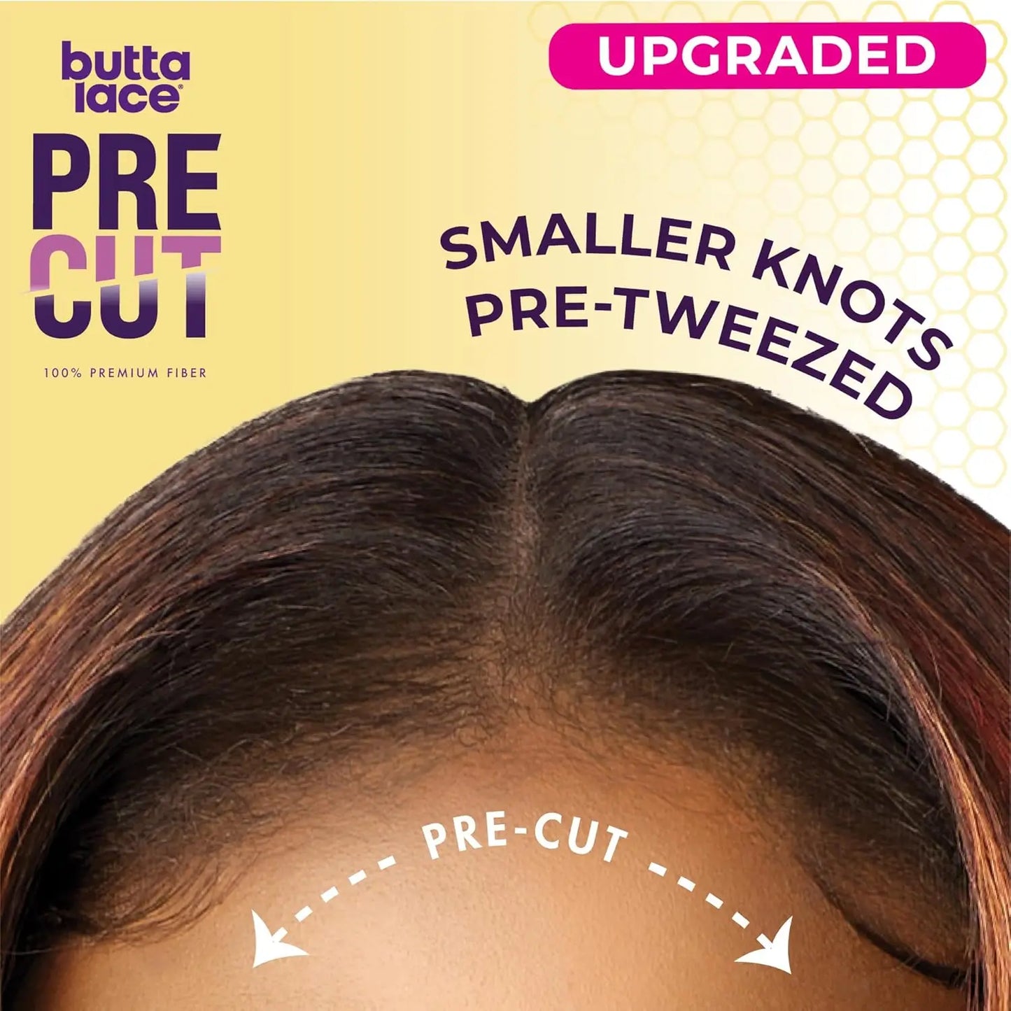 Sensationnel Butta PreCut HD Lace Front Wig Glueless Unit 3