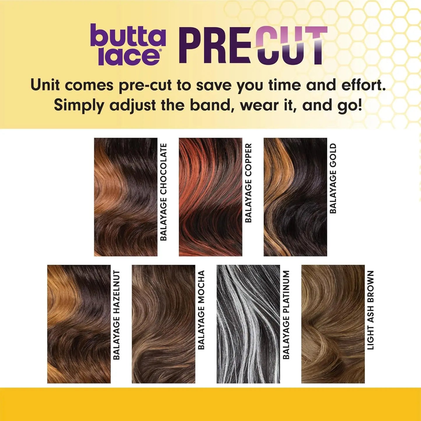 Sensationnel Butta PreCut HD Lace Front Wig Glueless Unit 3