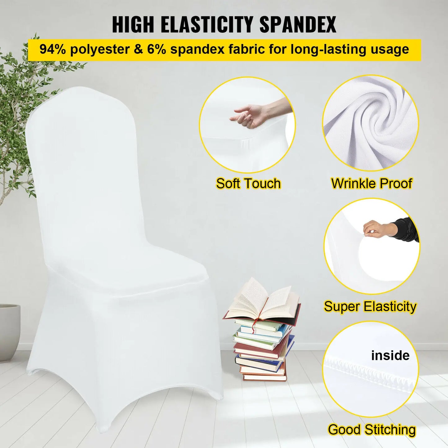 Shanghai Spandex Chair Cover Slipcover For Weddings