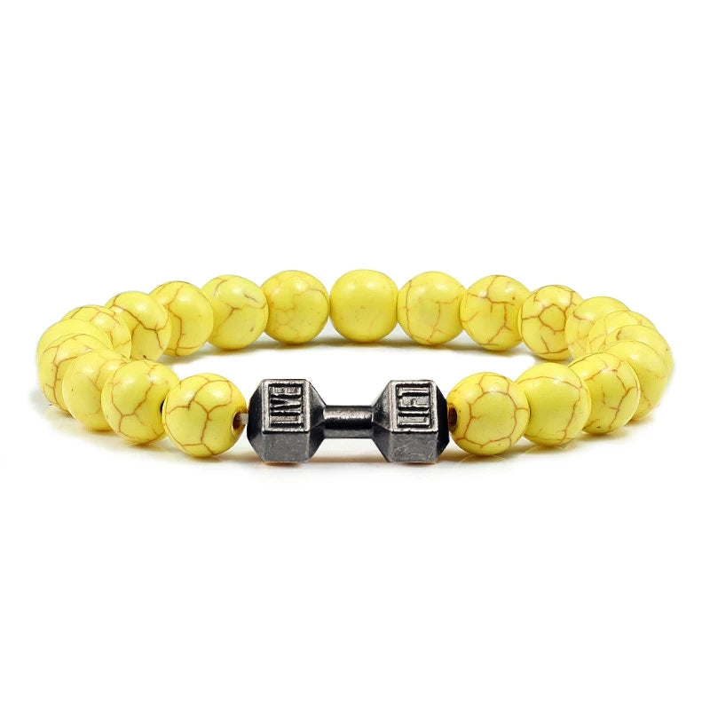 Cheervilla Natural Volcanic Stone Bracelet Unisex Fashion