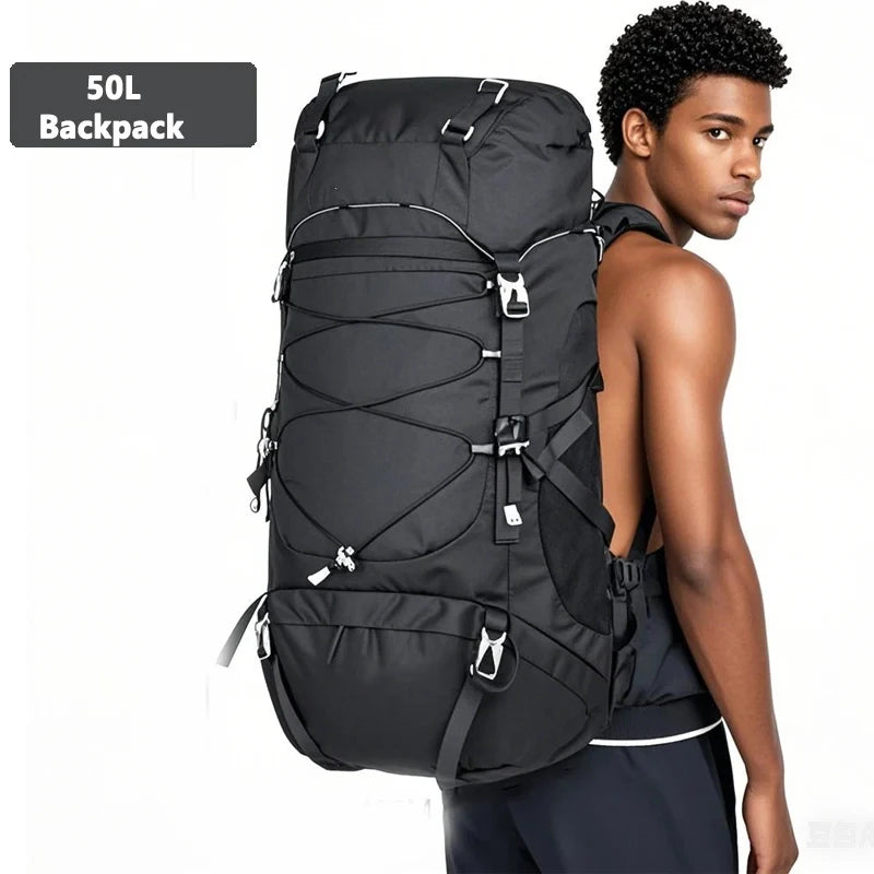 Cheervilla Men's Hiking Backpack Trekking Rucksack Gear