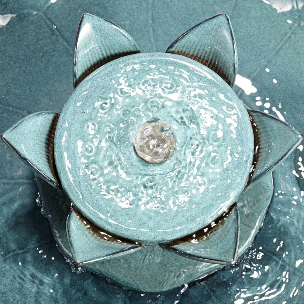 Lamps Plus Pleasant Pond Frog Ceramic Floor Fountain
