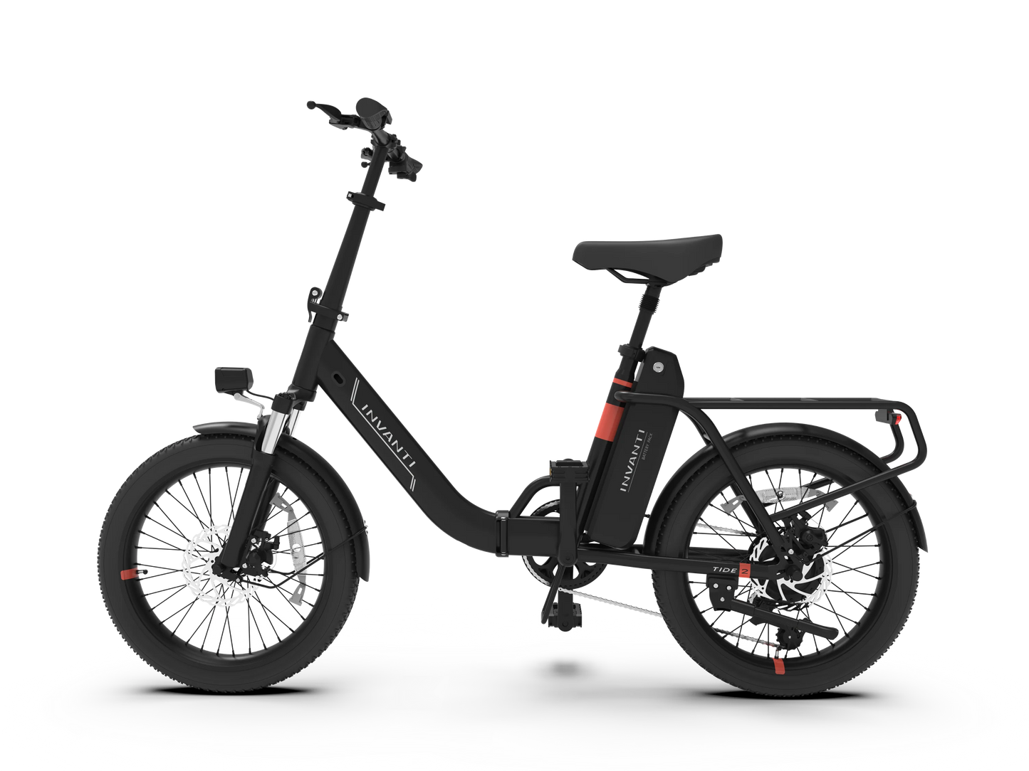INVANTI TIDE2 Folding Electric Bike with 500W Motor Power