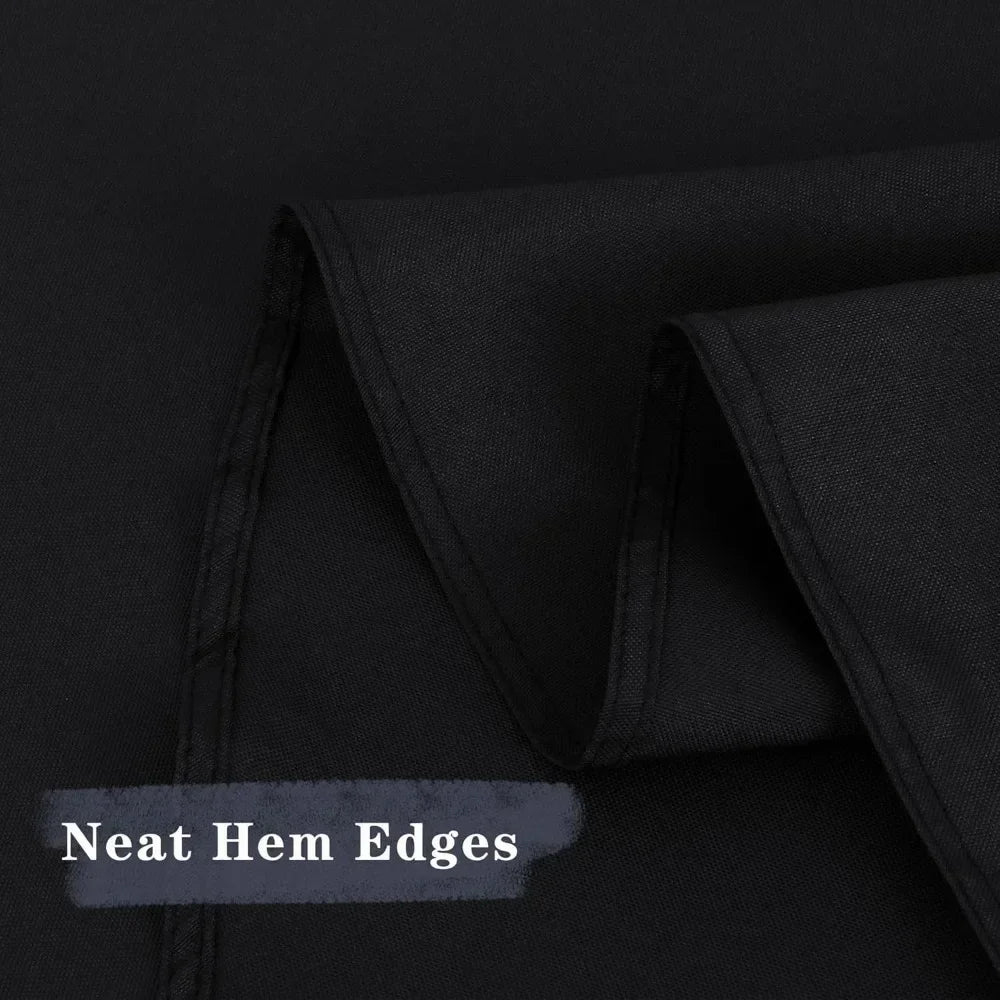 Hign Concerned Stain Resistant Wrinkle Tablecloth 6 Pack