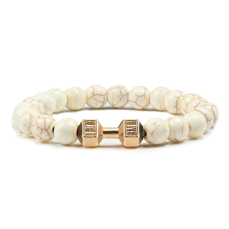 Cheervilla Natural Volcanic Stone Bracelet Unisex Fashion