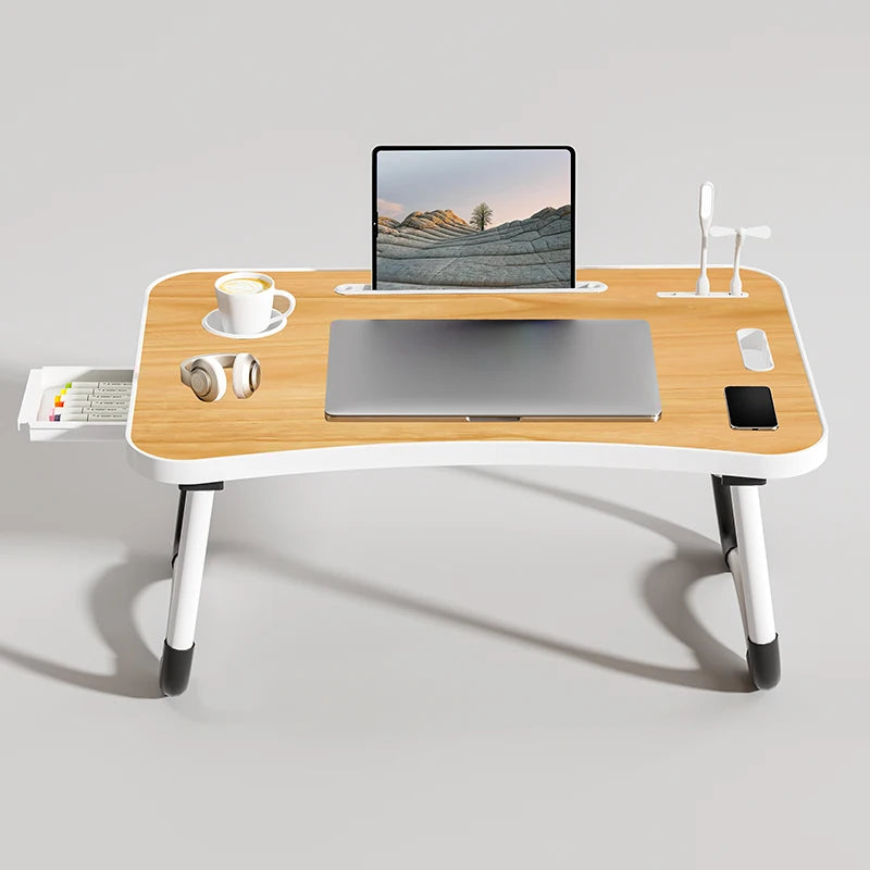 DYJ DAYIKA S Foldable Portable Laptop Desk With USB Light