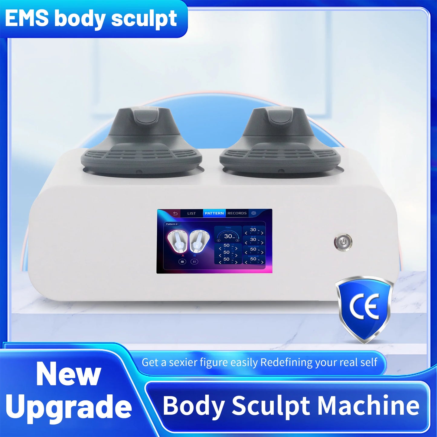 Body Slimming Machine by HI-EMT for Fat Removal and Sculpting