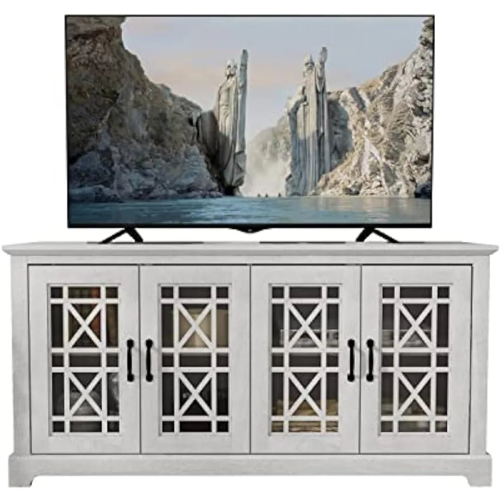 GUANGBAI Isadora TV Stand Farmhouse Entertainment Center