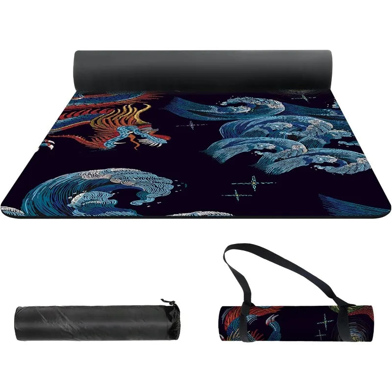 Hign-concerned Extra Thick Non Slip Yoga Mat with Bag