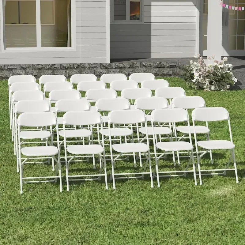 Hignconcerned Folding Chairs 20 Pack Portable Event Chairs