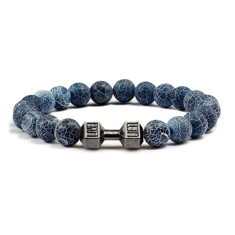 Cheervilla Natural Volcanic Stone Bracelet Unisex Fashion