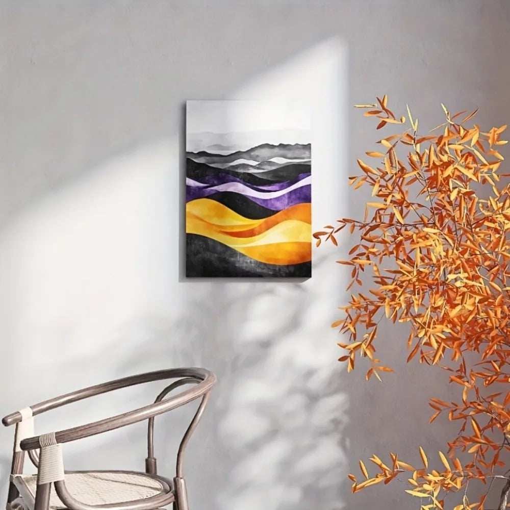 Abstract Landscape Wall Art Living Room Office Decor