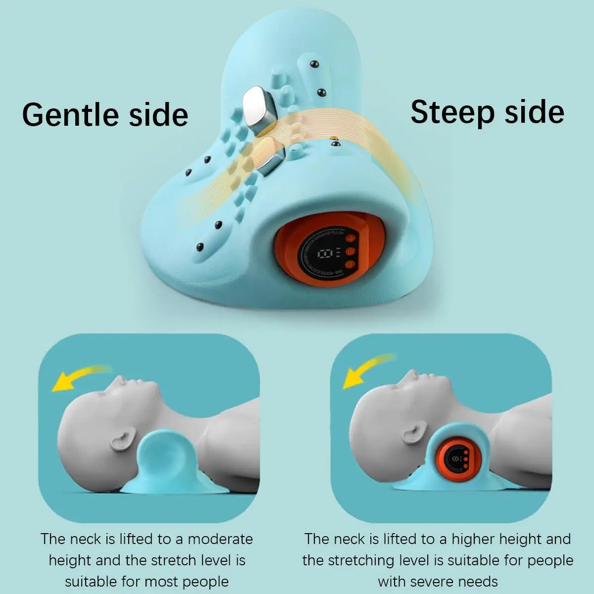 Finger Pressure Neck Massager by Brand Name for Relaxation