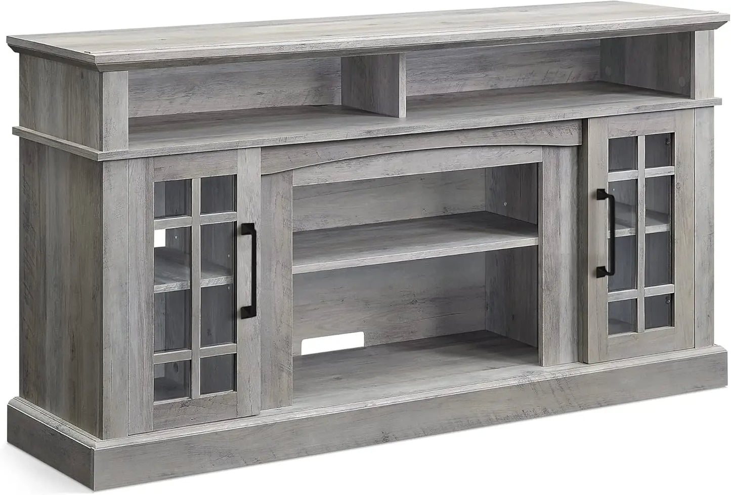 Huanzhuang Rustic TV Stand Entertainment Center With Shelf