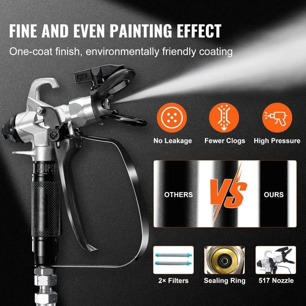 Hign-concerned 950W Electric Airless Paint Sprayer 3000 PSI