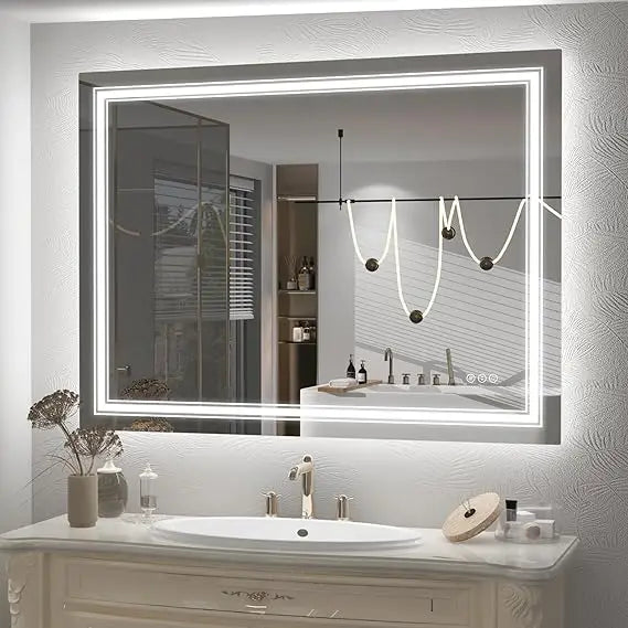 Sh.Kl LED Bathroom Mirror Dimmable Front And Back Lighting