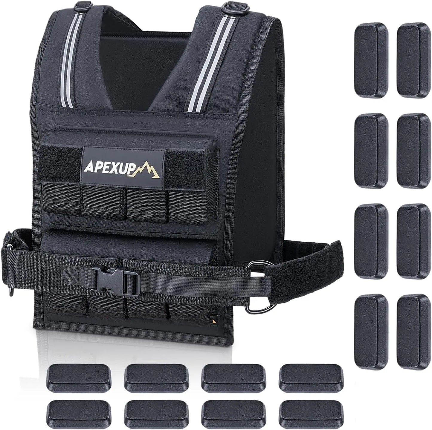 Hign-concerned Adjustable Weighted Vest Strength Training