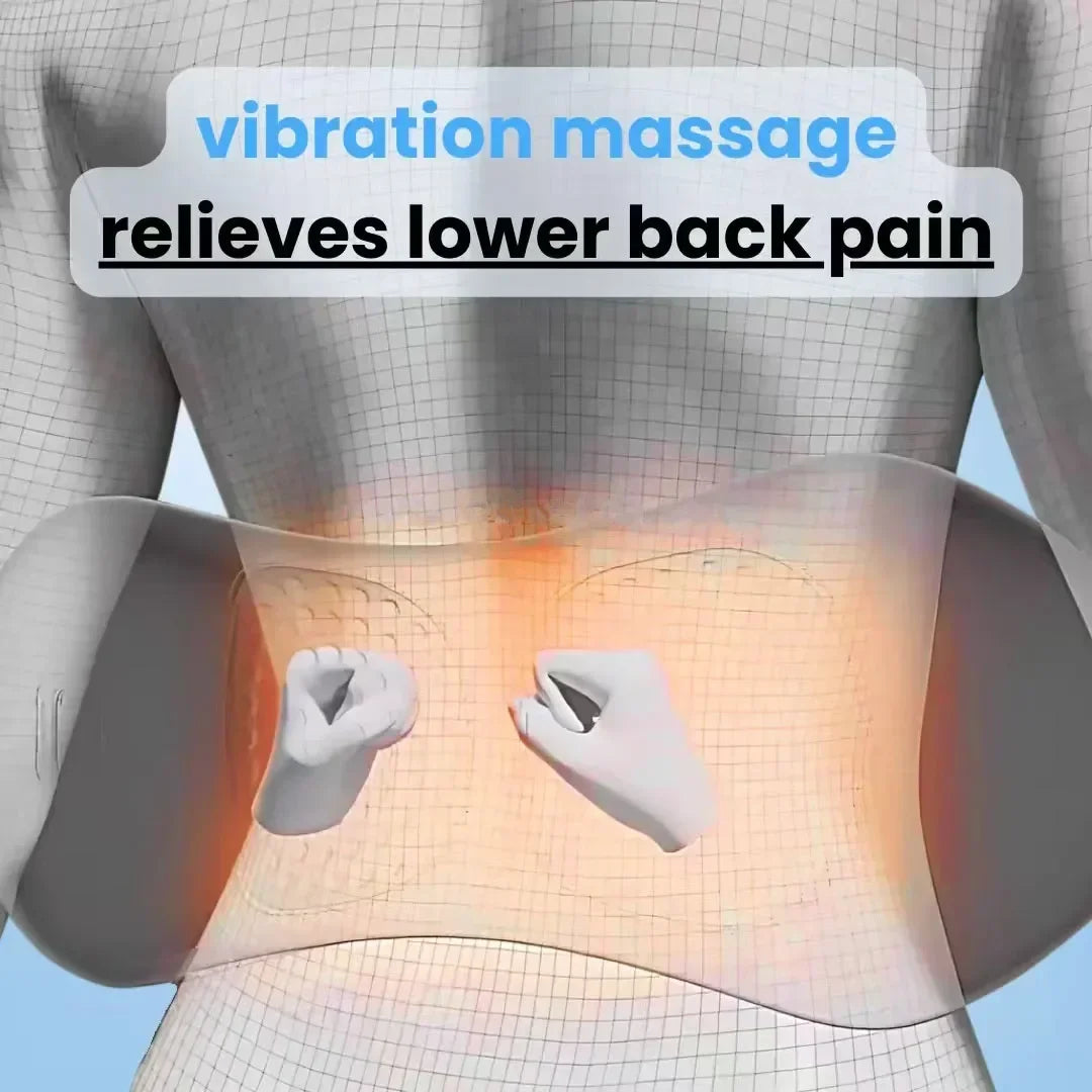Okayso 3-in-1 Back Massager for Deep Tissue Pain Relief
