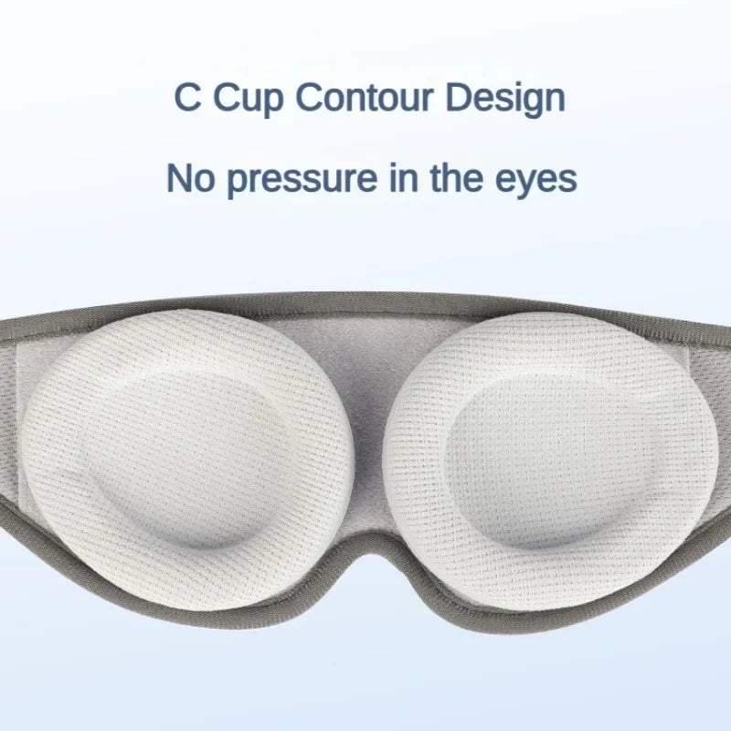 Macroupta 3D Sleep Mask Light Blocking Adjustable Eye Mask