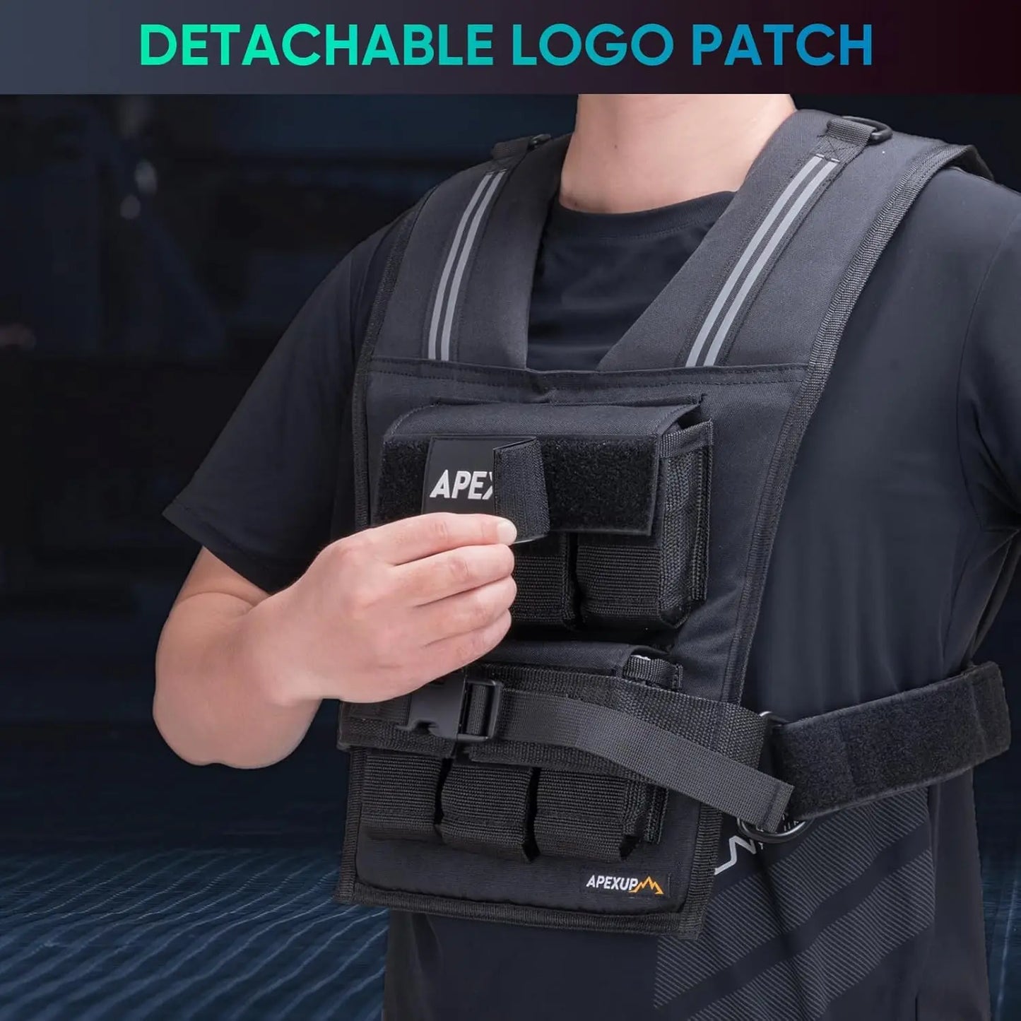 Hign-concerned Adjustable Weighted Vest Strength Training