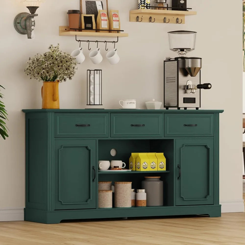 Guangbai TV Stand With 3 Drawers Entertainment Center