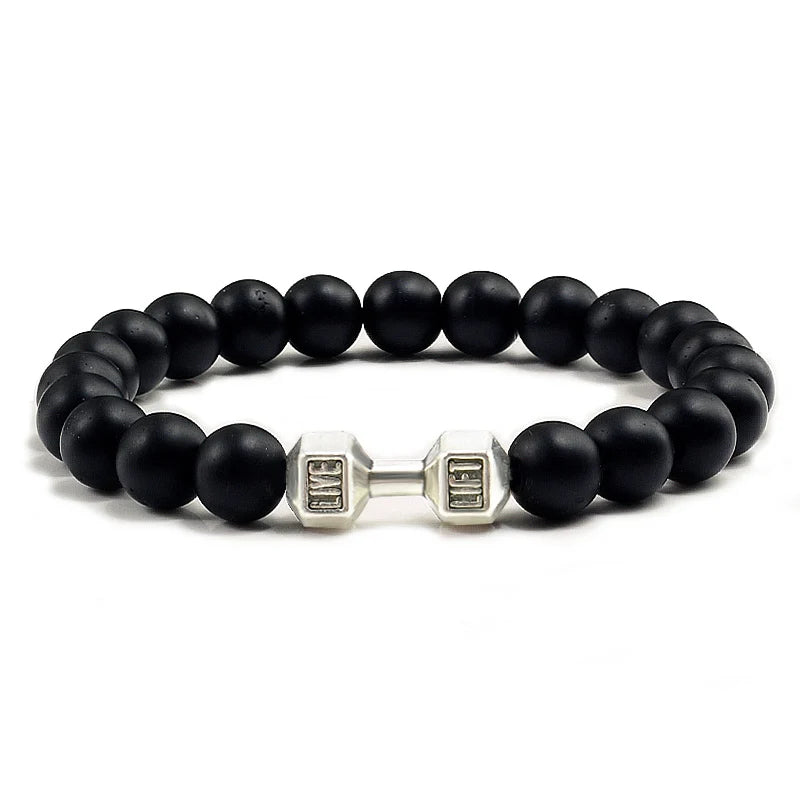 Cheervilla Natural Volcanic Stone Bracelet Unisex Fashion