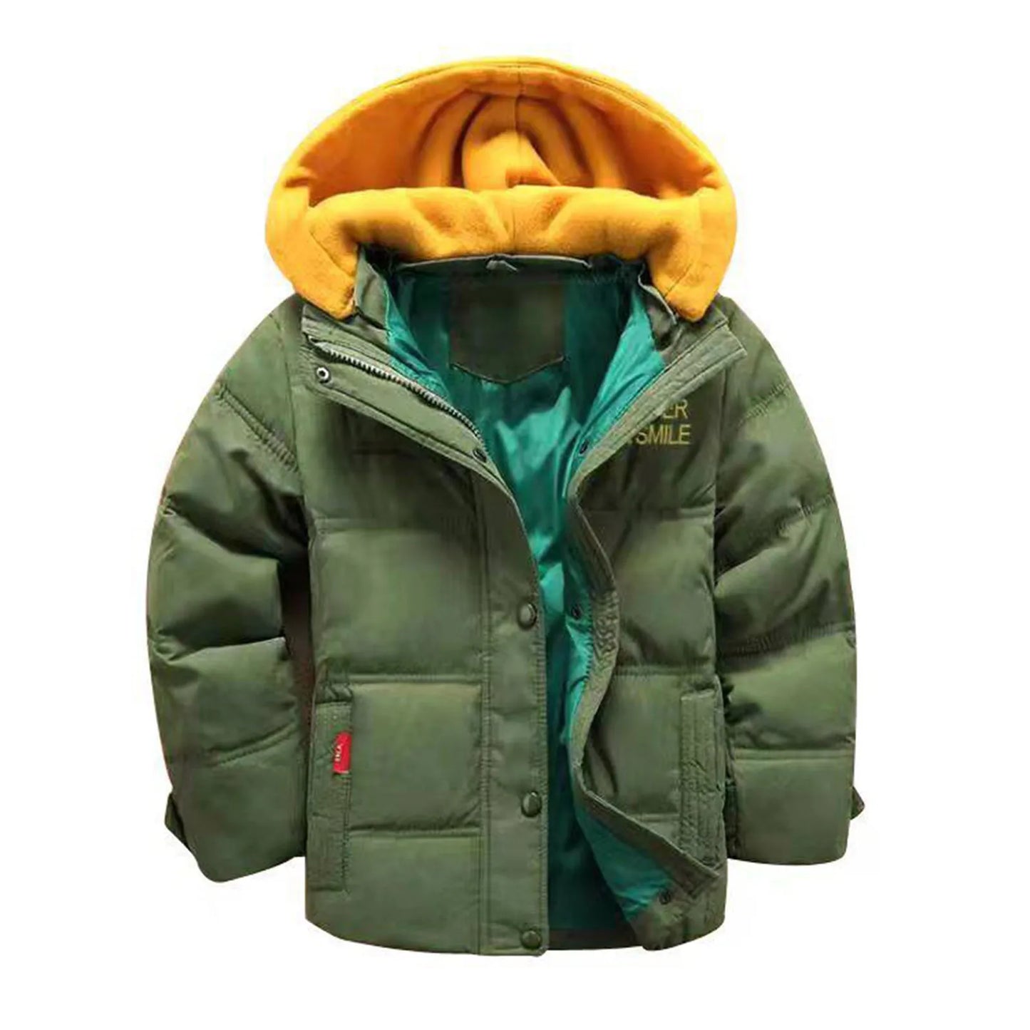 Fall Jackets for Boys Toddler Kids Baby Boys Girls Winter Warm Long Sleeve Jacket Outerwear Coats Removable Big Boys Coat Size