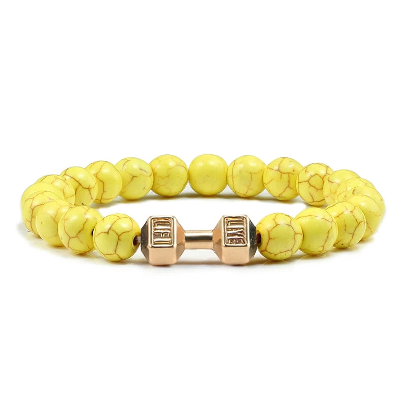Cheervilla Natural Volcanic Stone Bracelet Unisex Fashion