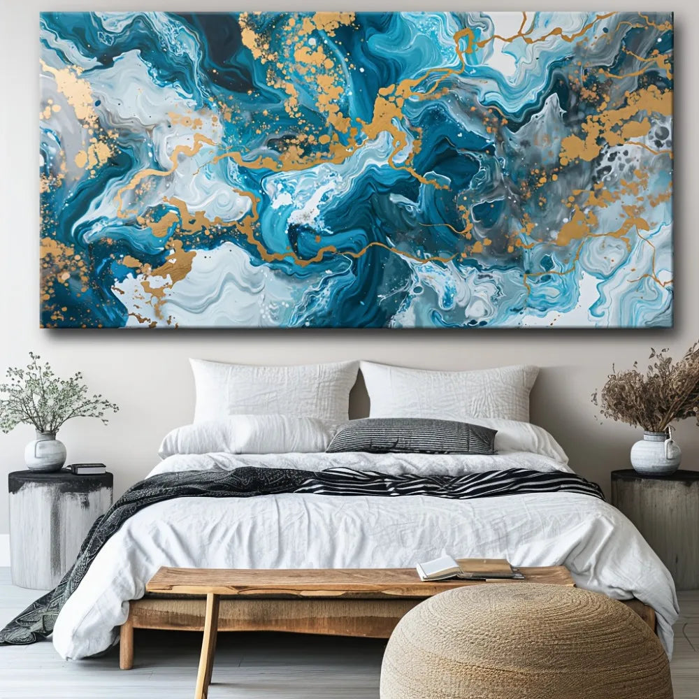 Cheervilla Abstract Canvas Wall Art For Living Room