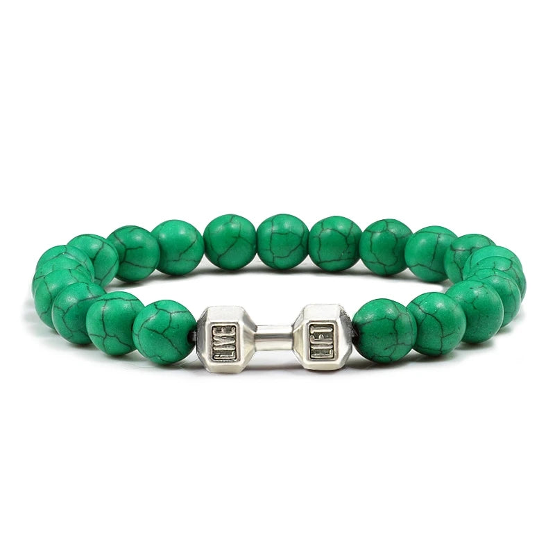 Cheervilla Natural Volcanic Stone Bracelet Unisex Fashion