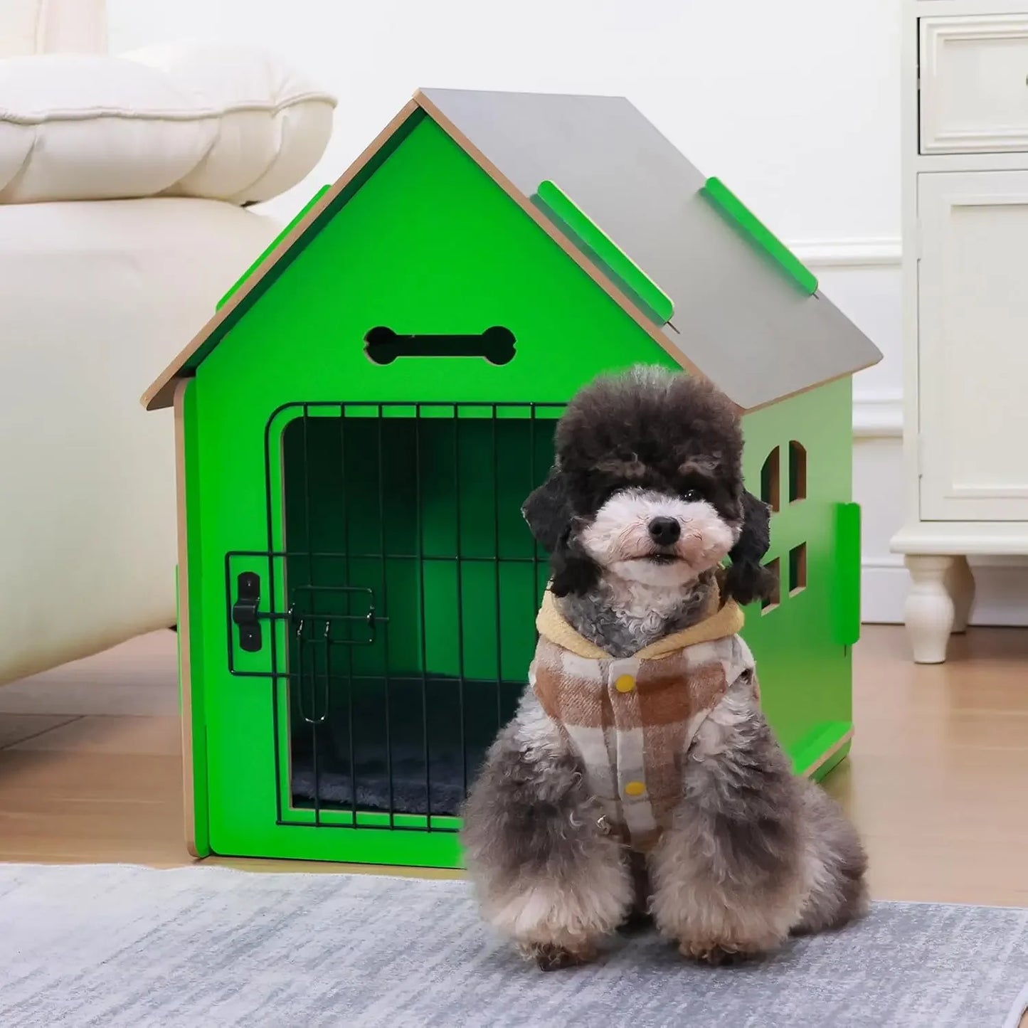 Hign Concerned Indoor Dog House For Small Pets And Cats