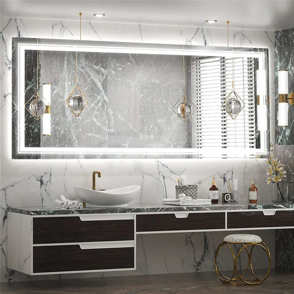 LUVODI Illuminated Full Length Dressing Mirror With Lights