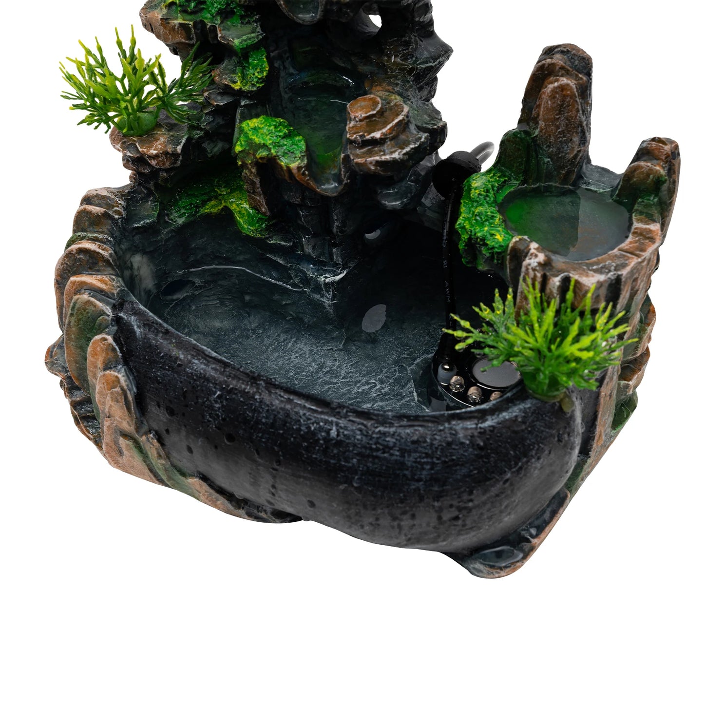 Cheervilla Atomizing Rockery Water Fountain Desktop Decor
