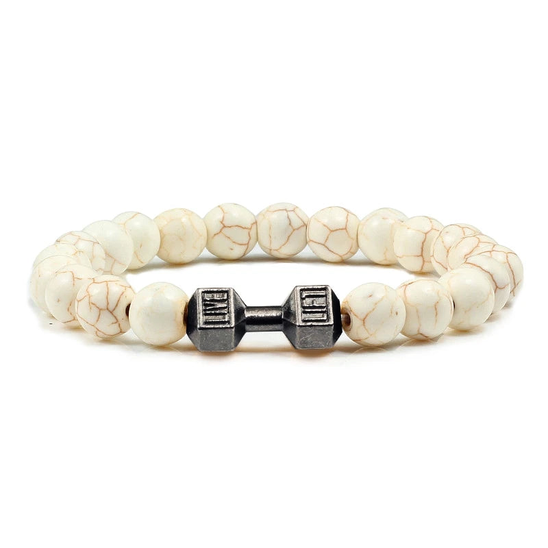 Cheervilla Natural Volcanic Stone Bracelet Unisex Fashion