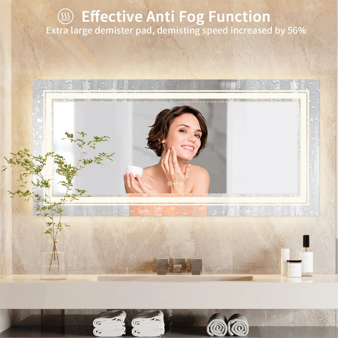 LUVODI Illuminated Full Length Dressing Mirror With Lights