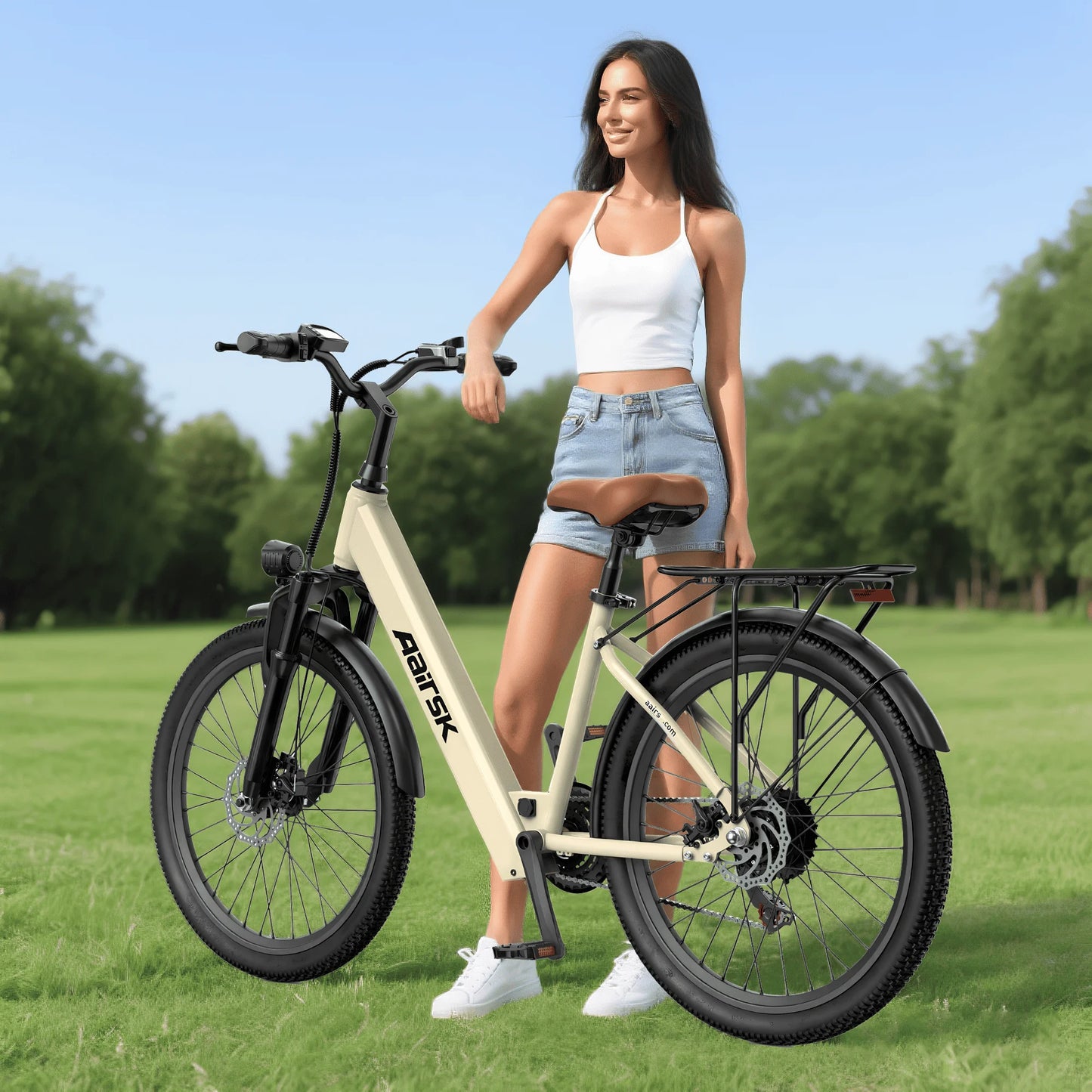 Max Electric Mountain Bike 40 Miles Range 23MPH Speed