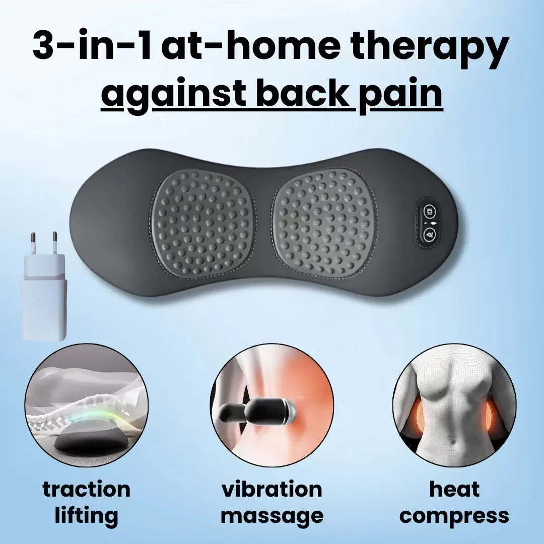 Okayso 3-in-1 Back Massager for Deep Tissue Pain Relief