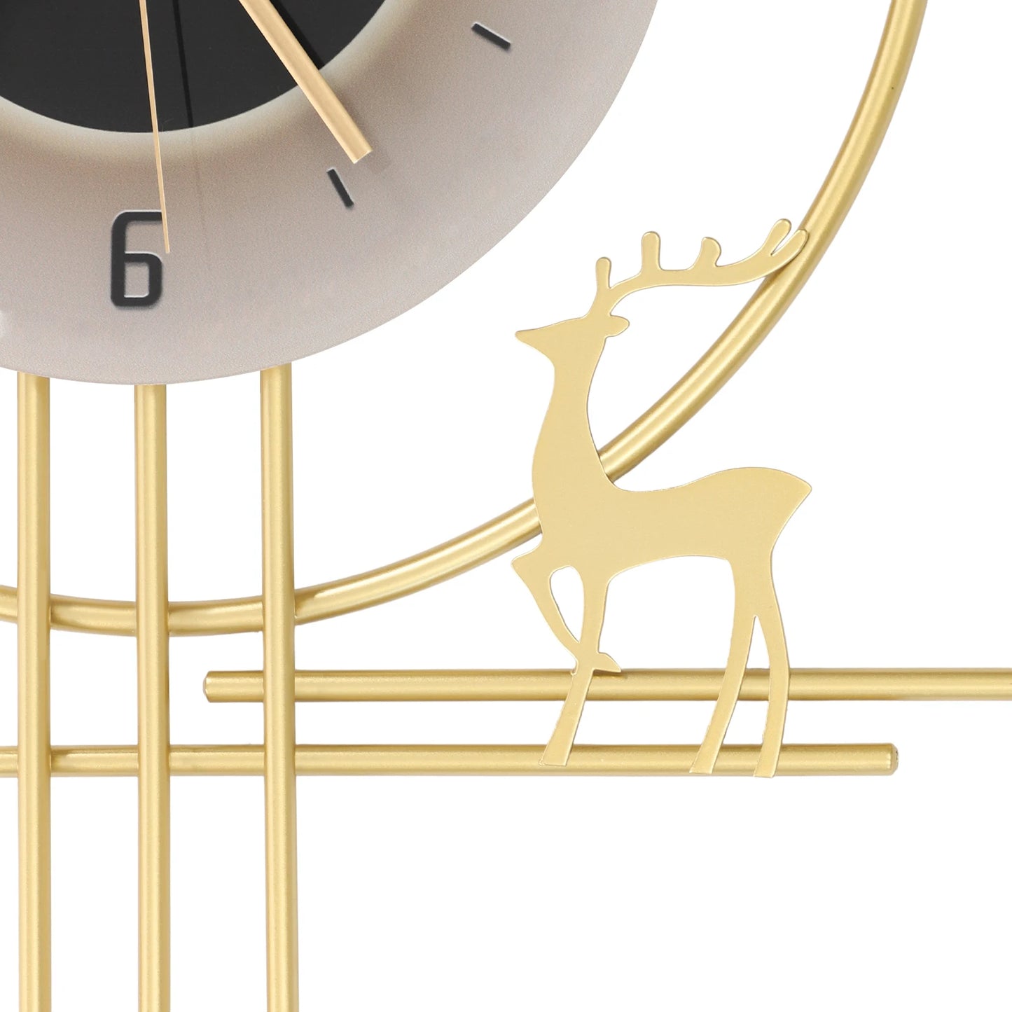 Hign-concerned Modern Indoor LED Wall Clock Quartz Decor