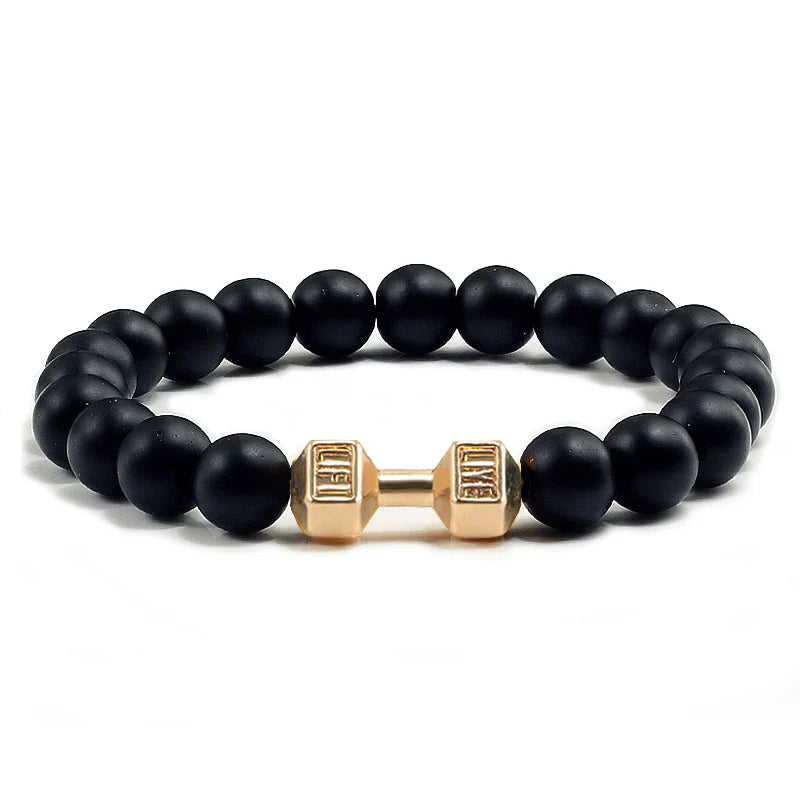 Cheervilla Natural Volcanic Stone Bracelet Unisex Fashion