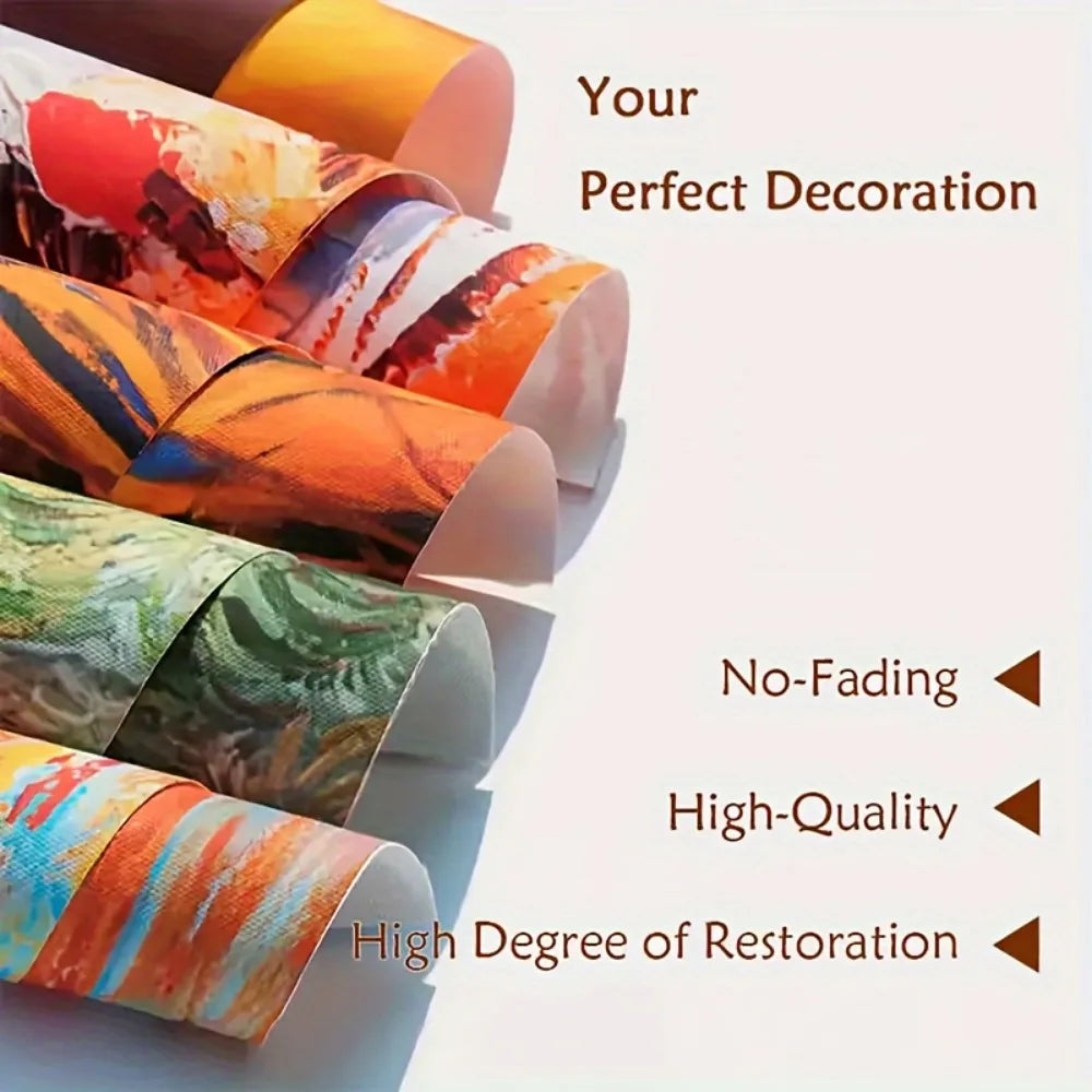 Hignconcerned Luxury Abstract Canvas Wall Art Decor