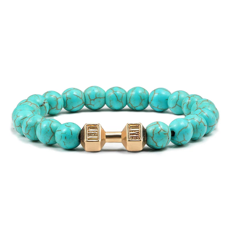 Cheervilla Natural Volcanic Stone Bracelet Unisex Fashion