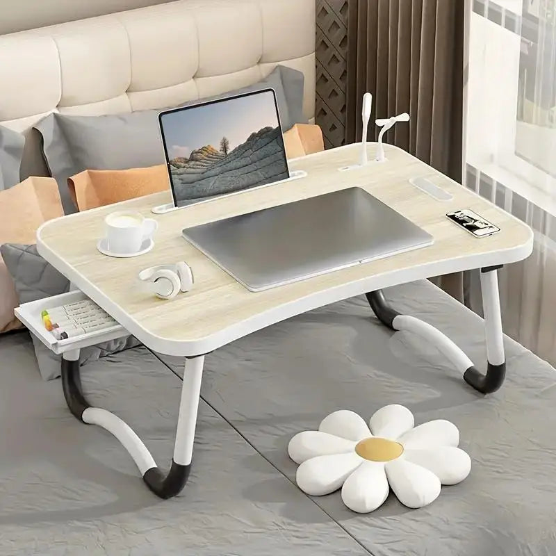 DYJ DAYIKA S Foldable Portable Laptop Desk With USB Light