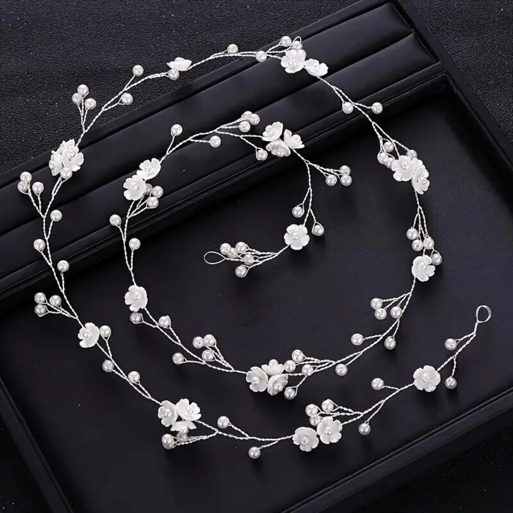 Boho Flower Wreath Headband For Girls Wedding Party