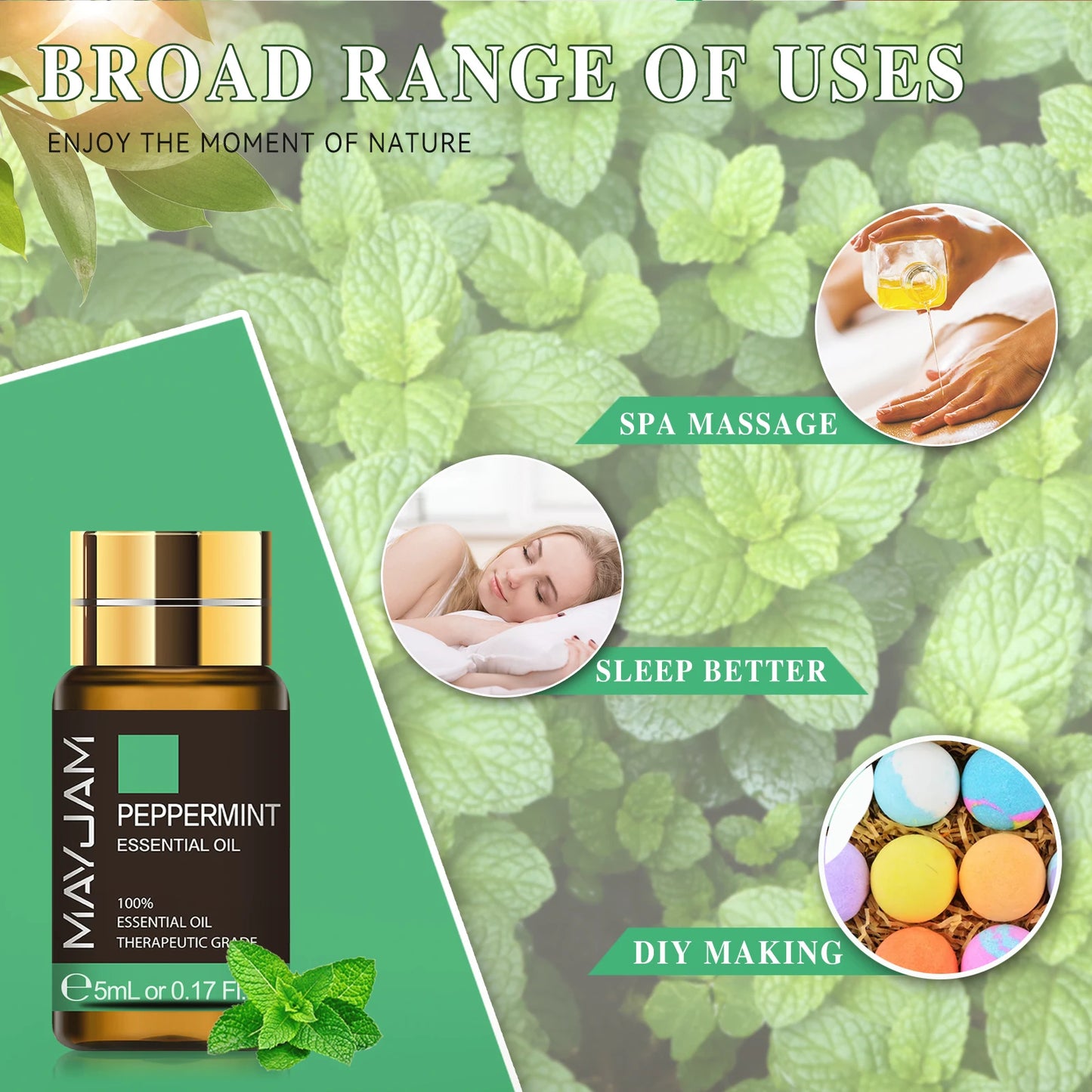 MAYJAM 35 Piece Essential Oil Set for Diffusers and Soaps